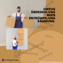 Umzug Übersiedlung Wien Entrümpelung Räumung 